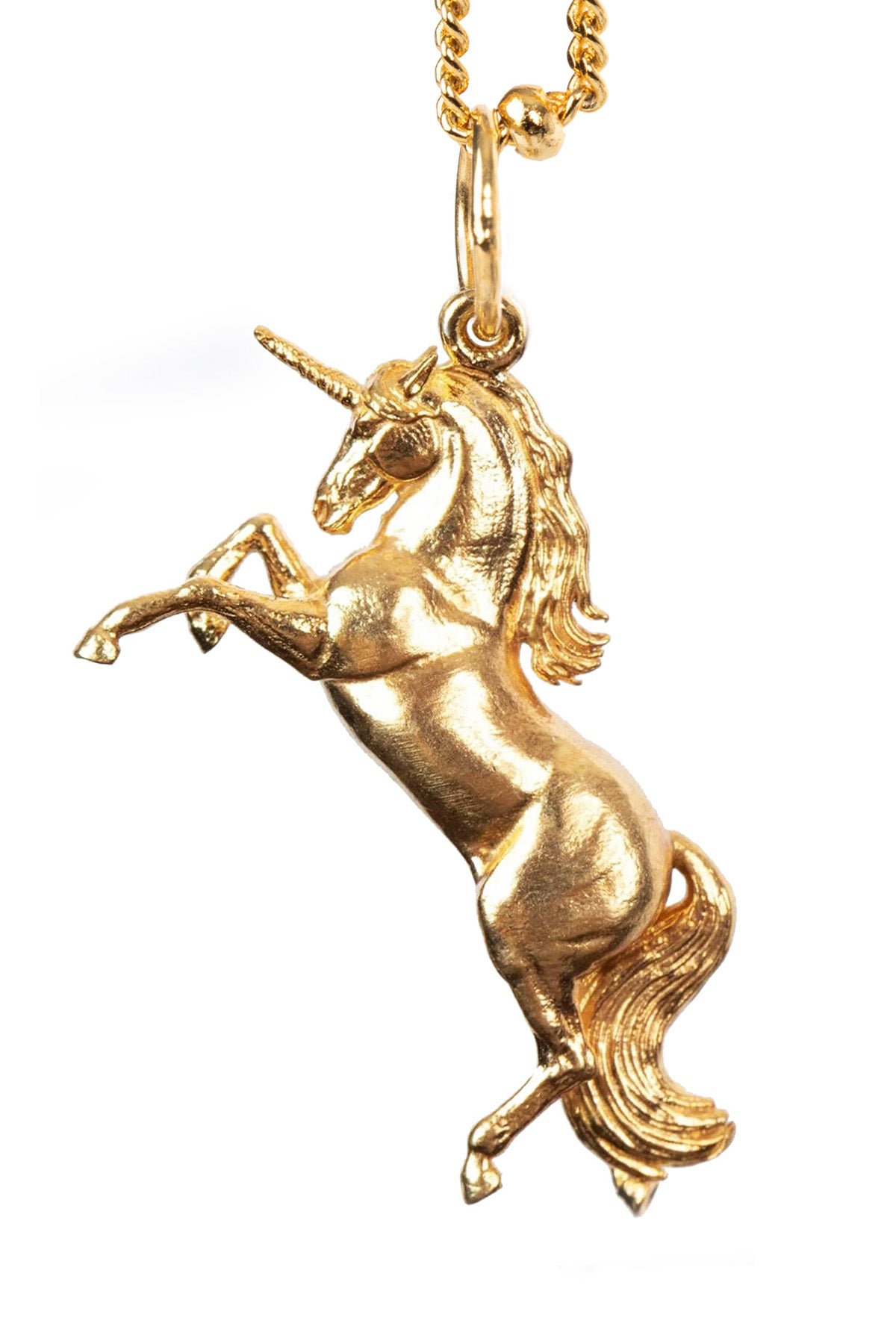 GOLD UNICORN PENDANT