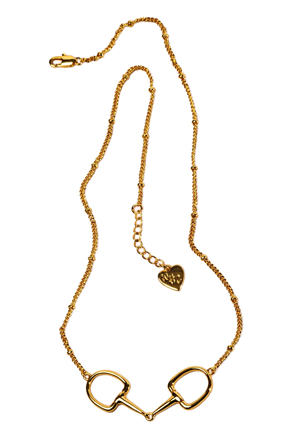 Silver Snaffle Bit Necklace
