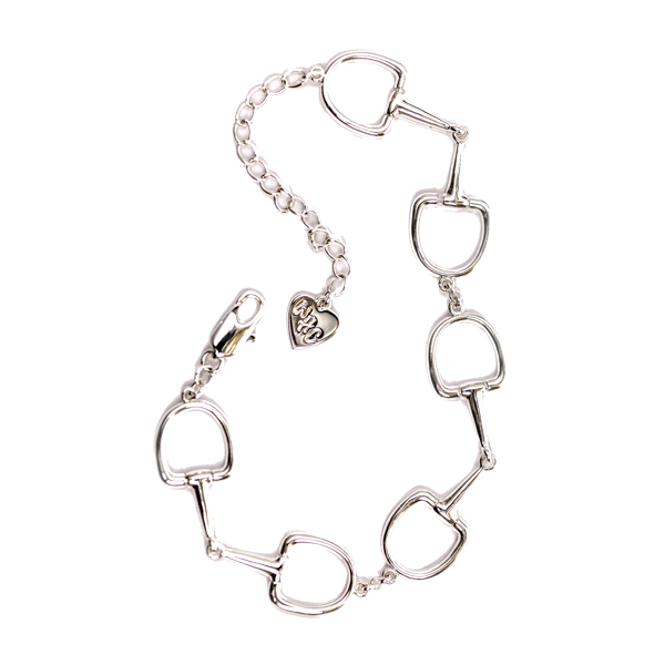 Silver Snaffle Bit Bracelet