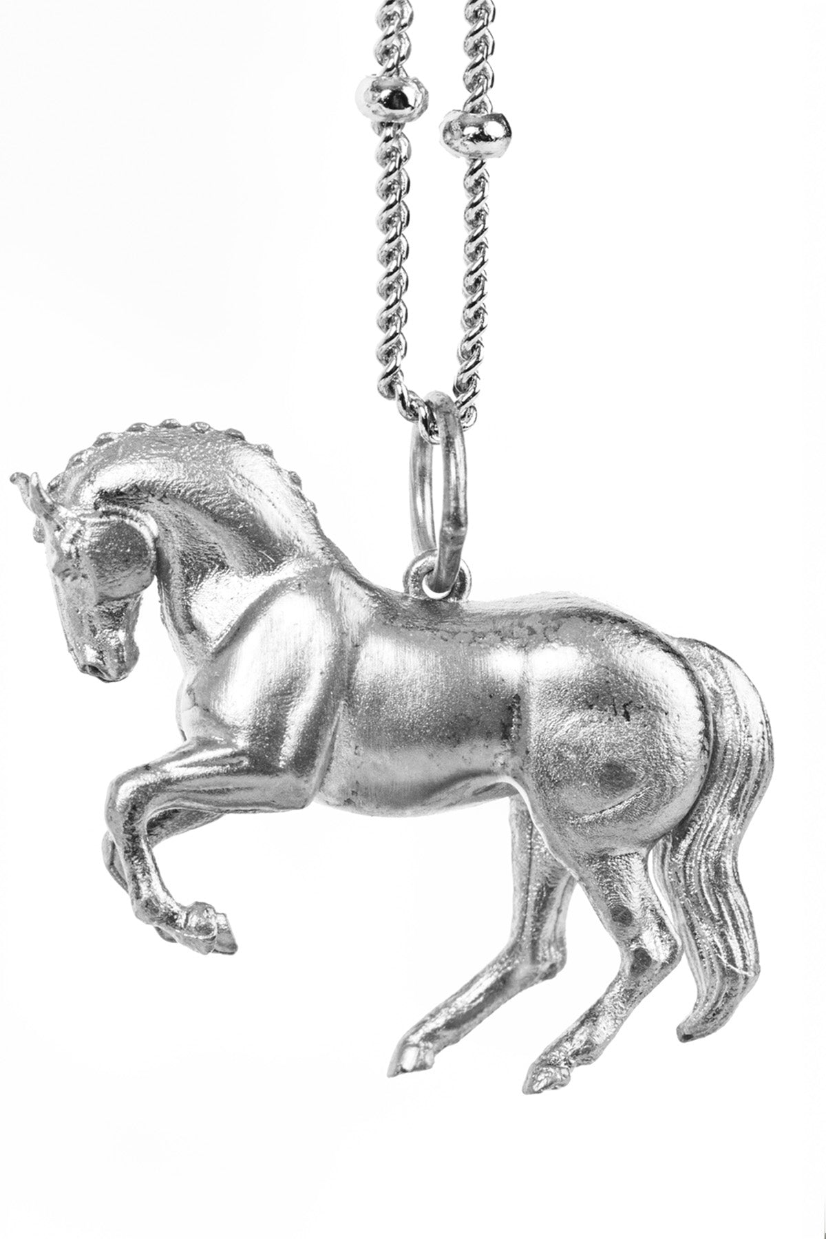 Silver Perfect Horse Pendant