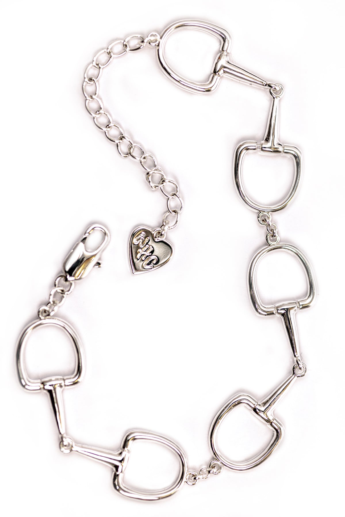 Silver Snaffle Bit Bracelet